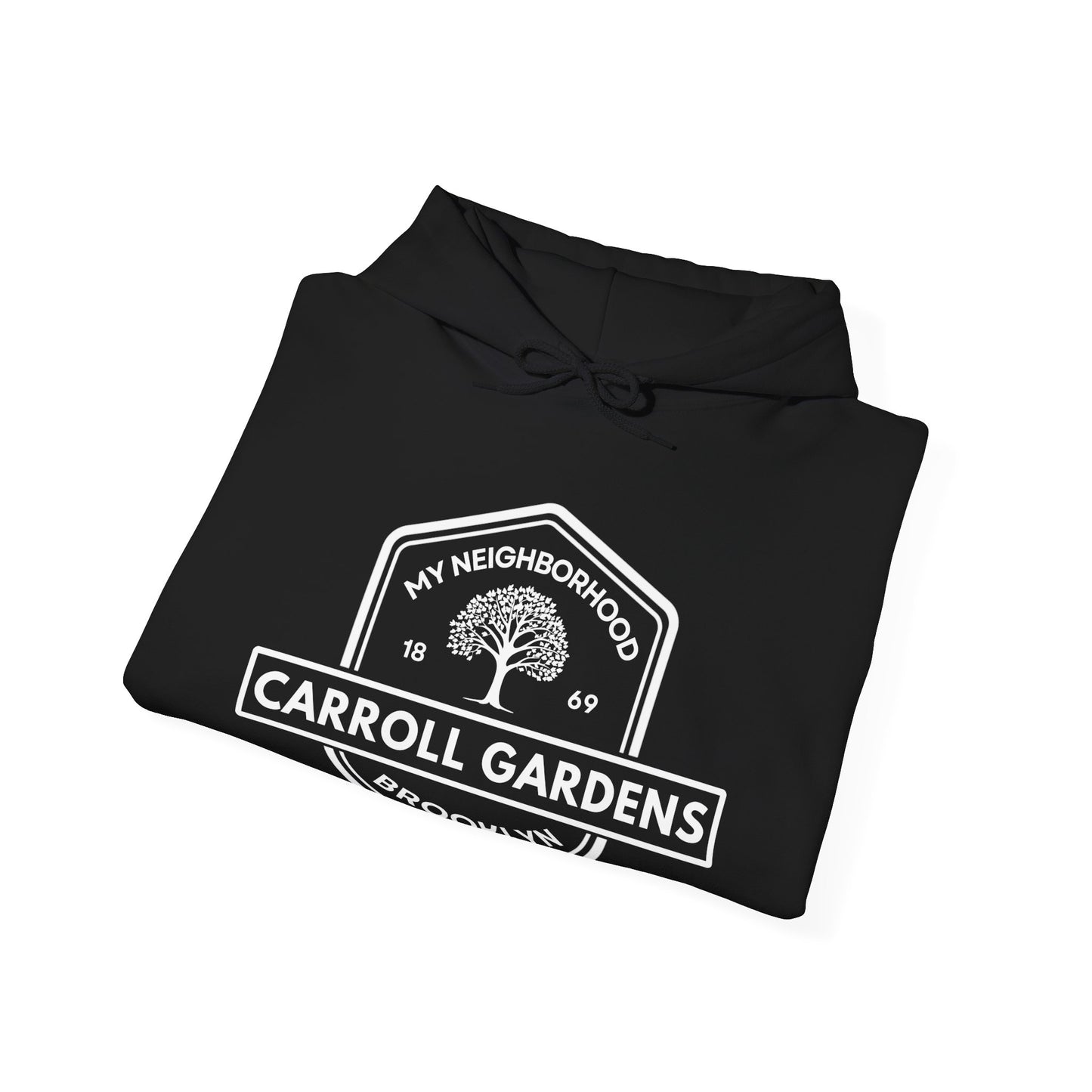 Carrol Gardens - Brooklyn - Unisex Heavy Blend Hooded Sweatshirt