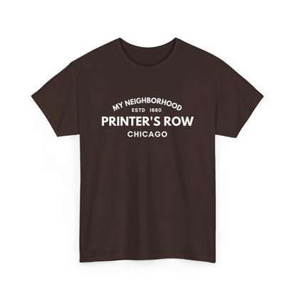 Printer's Row - Chicago - Unisex Cotton Tee