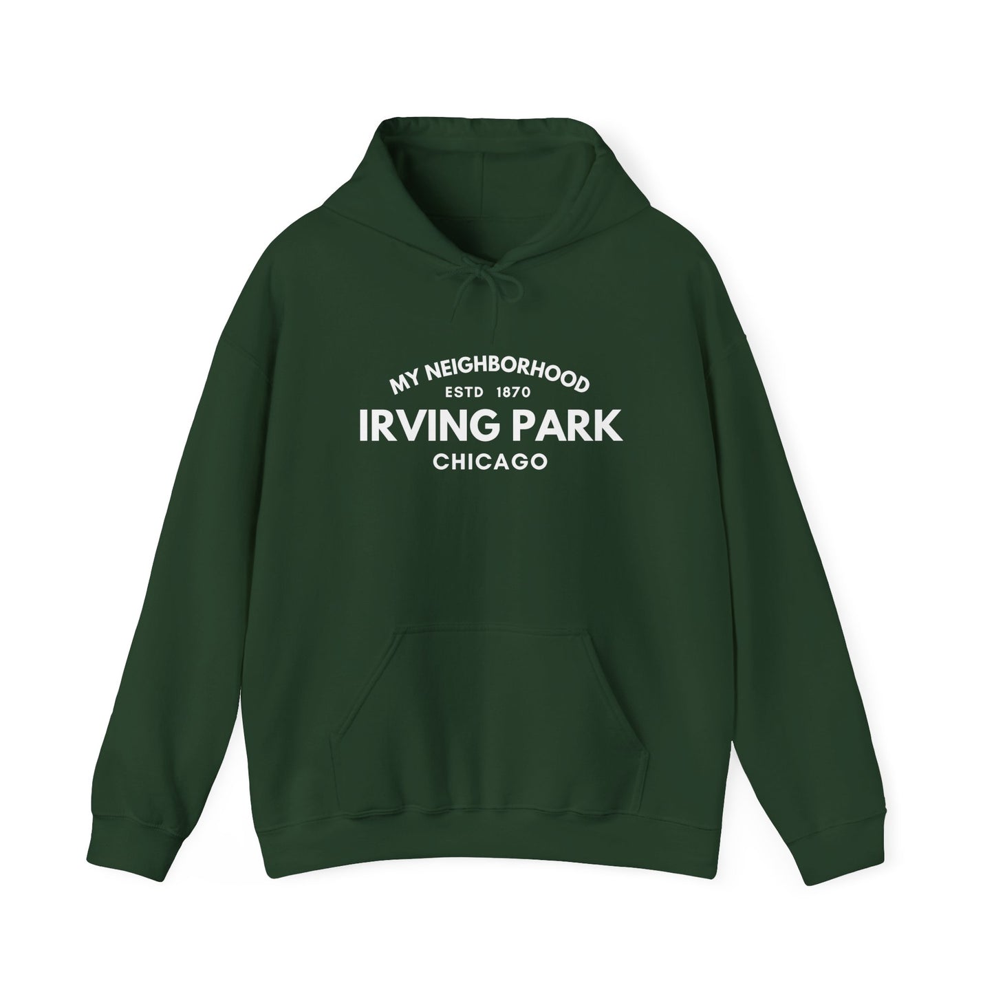 Irving Park - Chicago - Unisex Heavy Blend Hooded Sweatshirt