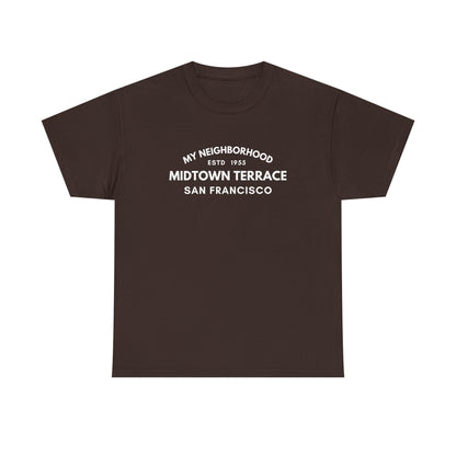 Midtown Terrace - San Francisco - Unisex Cotton Tee