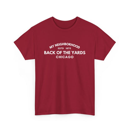Back of the Yards - Chicago - Unisex Cotton Tee