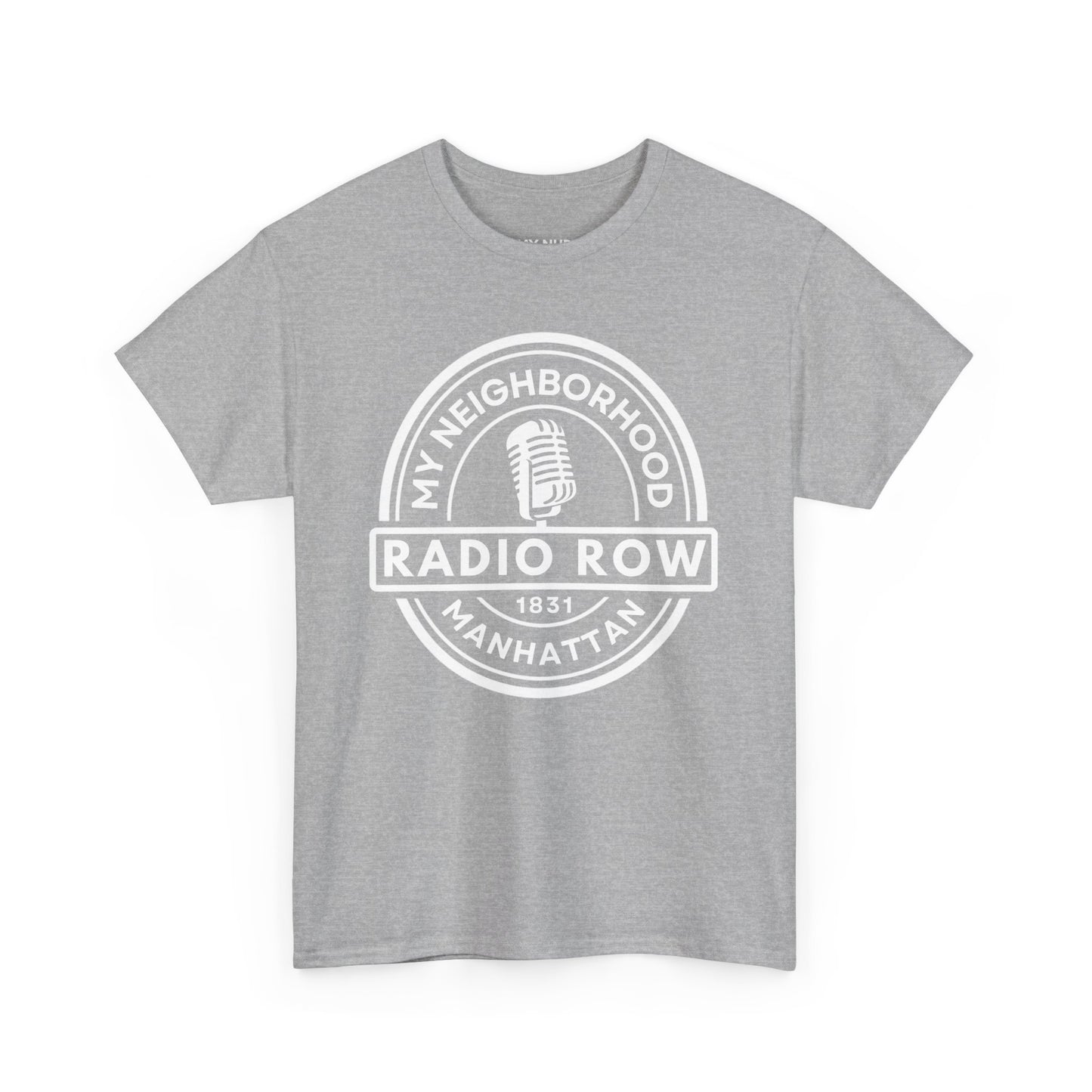 Radio Row - Manhattan - Unisex Cotton Tee