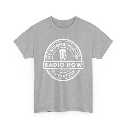 Radio Row - Manhattan - Unisex Cotton Tee