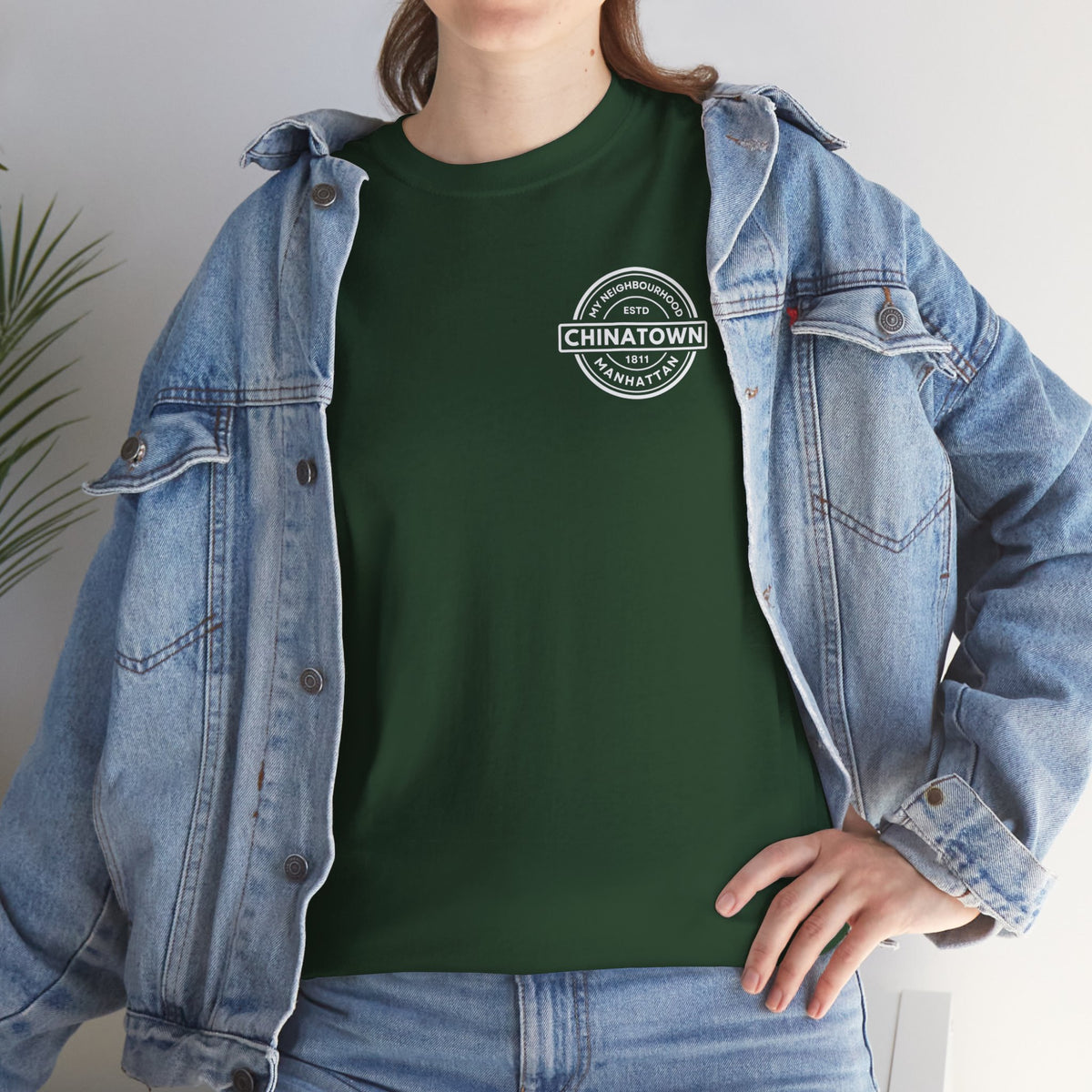 Chinatown - Manhattan - Unisex Cotton Tee