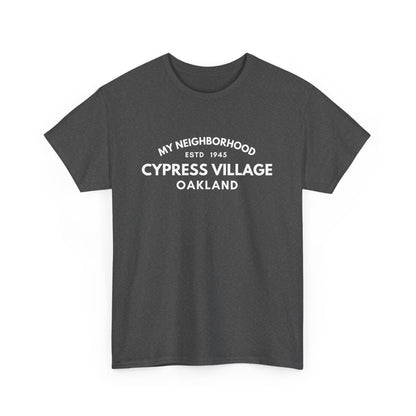 Cypress Village - Oakland - Unisex Cotton Tee