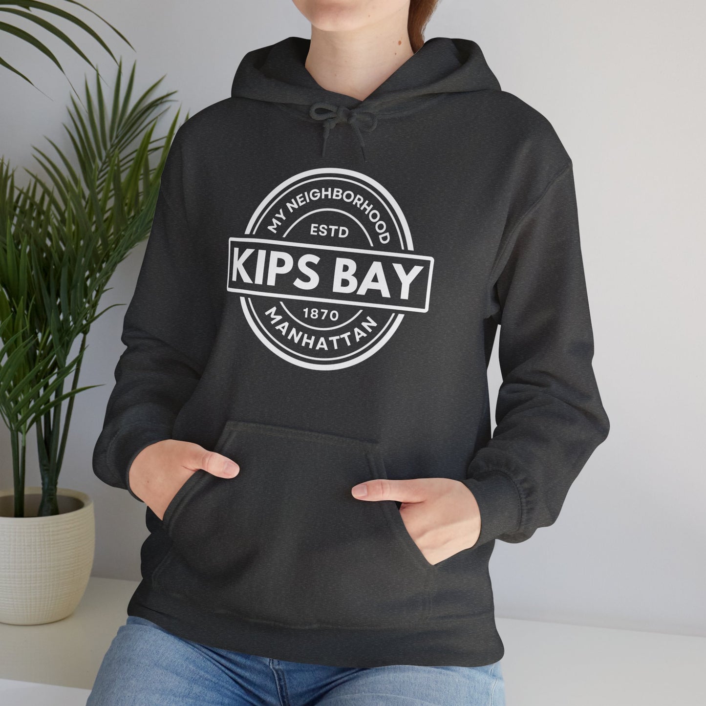 Kips Bay - Manhattan - Unisex Heavy Blend Hooded Sweatshirt
