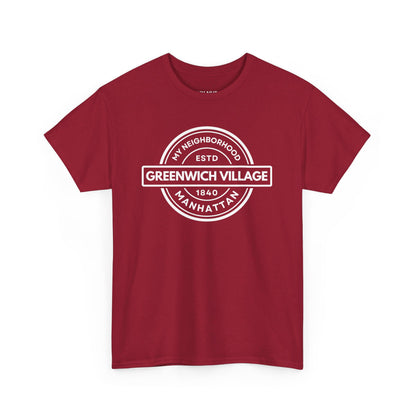 Greenwhich Village - Manhattan - Unisex Cotton Tee