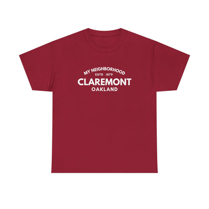 Claremont - Oakland - Unisex Cotton Tee