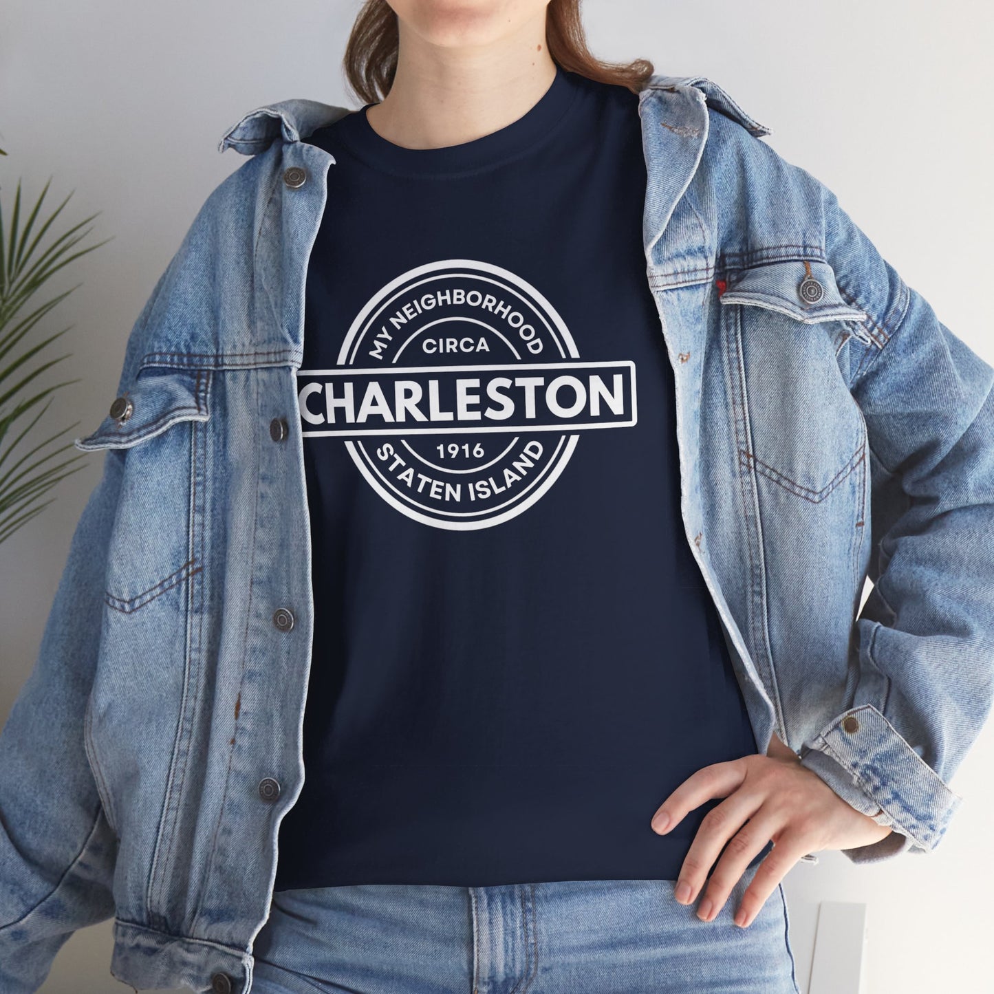 Charleston - Staten Island - Unisex Cotton Tee