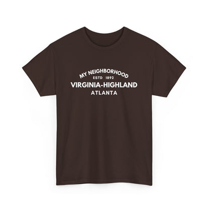 Virginia-Highland - Atlanta - Unisex Cotton Tee