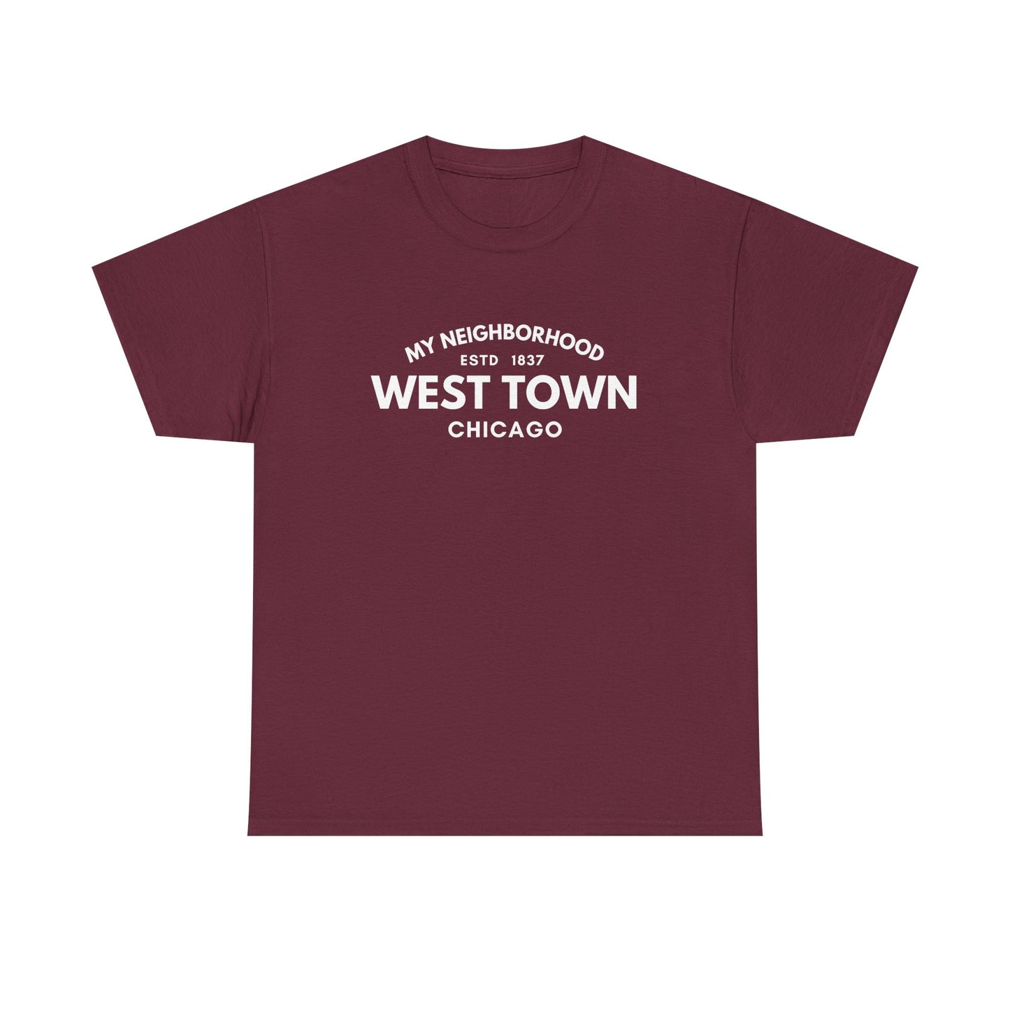 West Town - Chicago - Unisex Cotton Tee