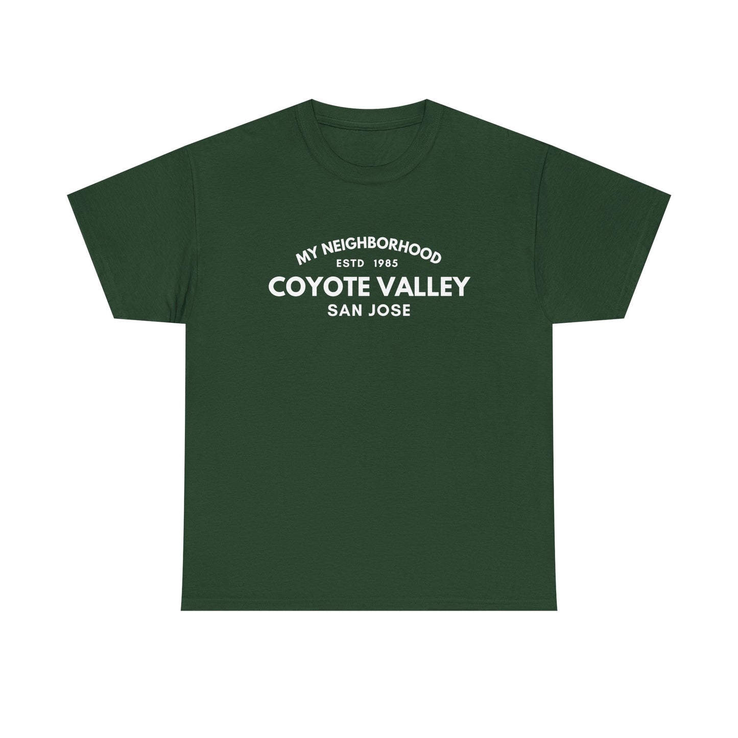 Coyote Valley - San Jose - Unisex Cotton Tee