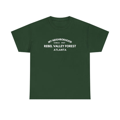 Rebel Valley Forest - Atlanta - Unisex Cotton Tee