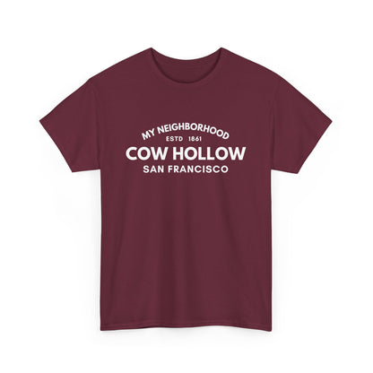 Cow Hollow - San Francisco - Unisex Cotton Tee