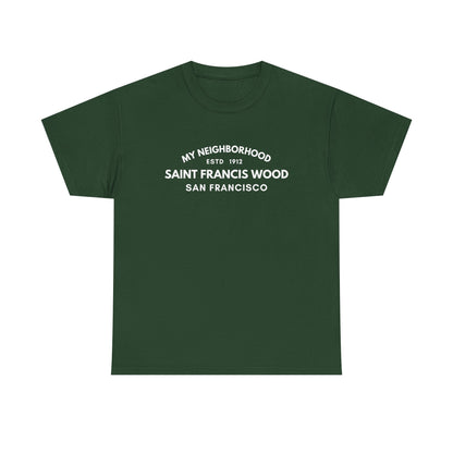 Saint Francis Wood - San Francisco - Unisex Cotton Tee