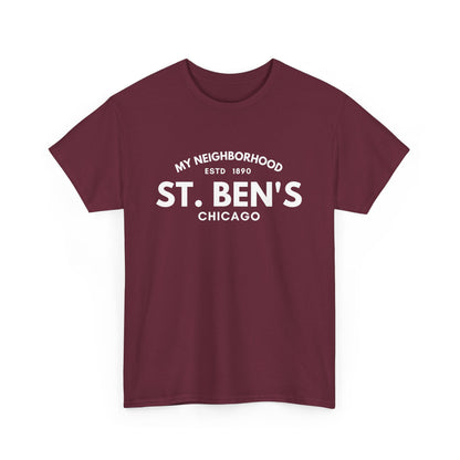 St. Ben's - Chicago - Unisex Cotton Tee