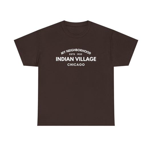 Indian Village - Chicago - Unisex Cotton Tee