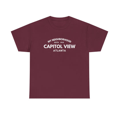 Capitol View - Atlanta - Unisex Cotton Tee