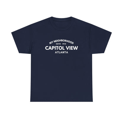 Capitol View - Atlanta - Unisex Cotton Tee