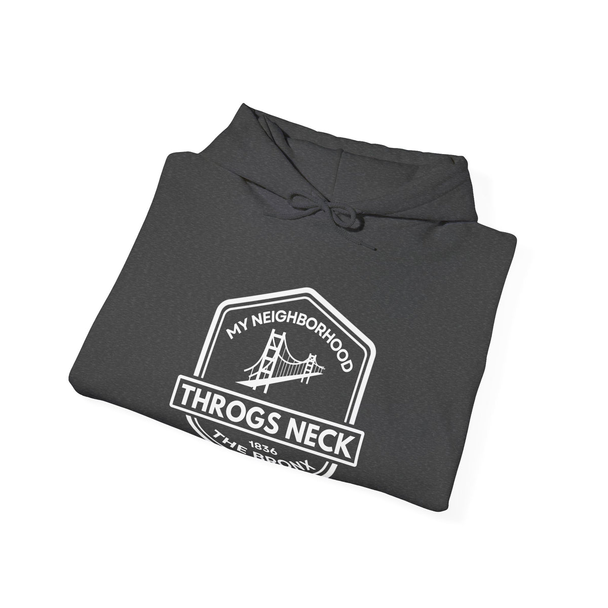 Throgs Neck - The Bronx - Unisex Heavy Blend Hooded Sweatshirt