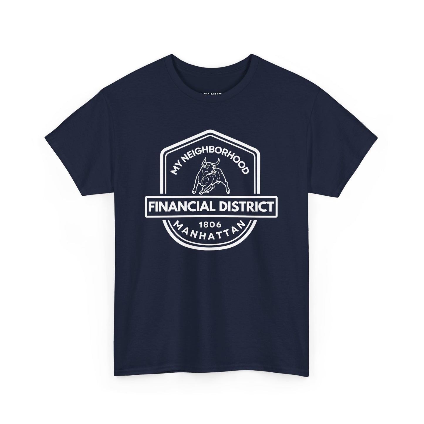 Financial District - Manhattan - Unisex Cotton Tee