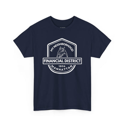 Financial District - Manhattan - Unisex Cotton Tee