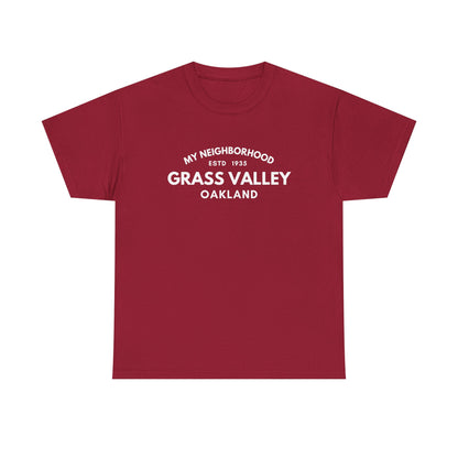 Grass Valley - Oakland - Unisex Cotton Tee
