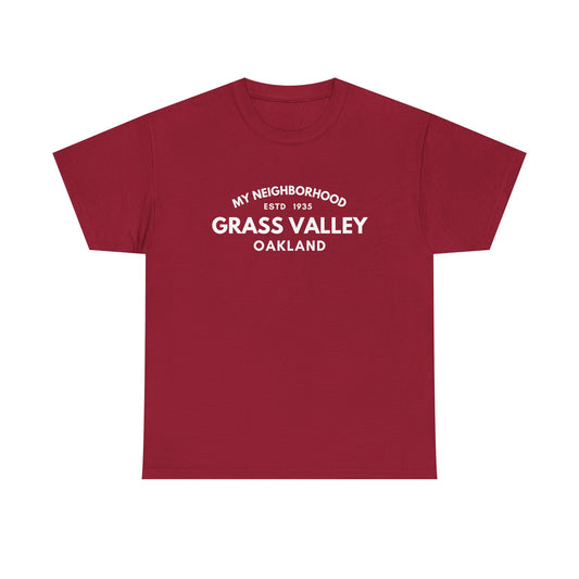 Grass Valley - Oakland - Unisex Cotton Tee