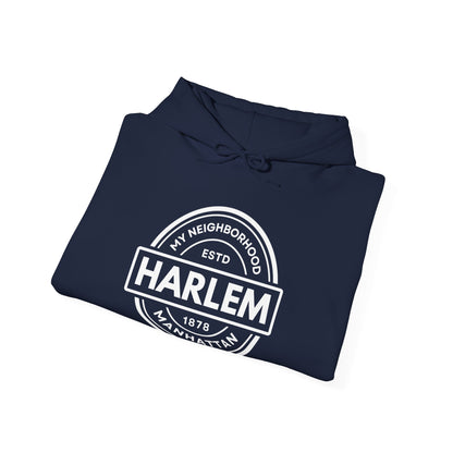 Harlem - Manhattan - Unisex Heavy Blend Hooded Sweatshirt