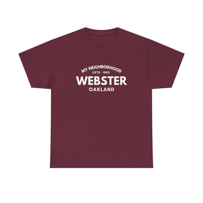 Webster - Oakland - Unisex Cotton Tee