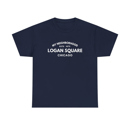 Logan Square - Chicago - Unisex Cotton Tee