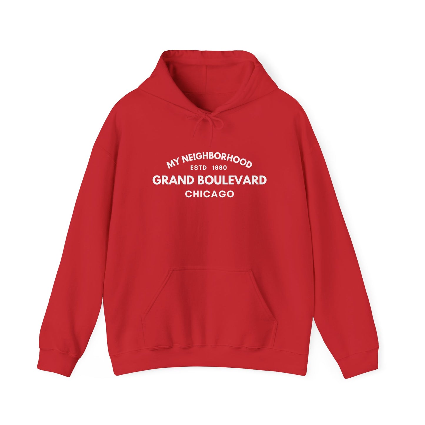 Grand Boulevard - Chicago - Unisex Heavy Blend Hooded Sweatshirt