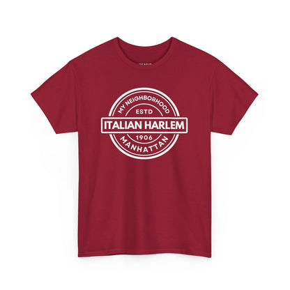 Italian Harlem - Manhattan - Unisex Cotton Tee