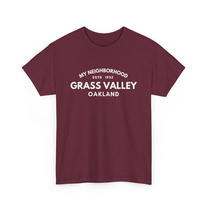 Grass Valley - Oakland - Unisex Cotton Tee