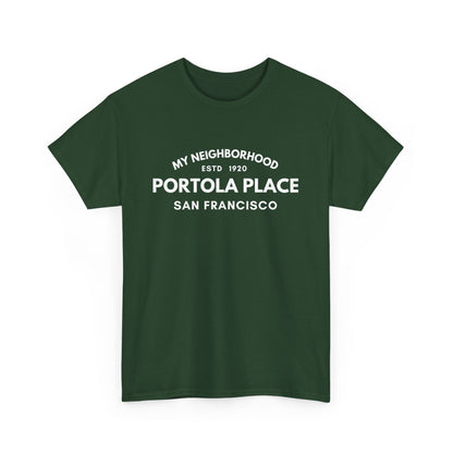 Portola Place - San Francisco - Unisex Cotton Tee