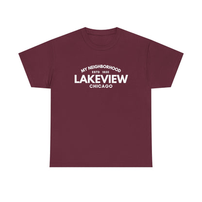 Lake View - Chicago - Unisex Cotton Tee