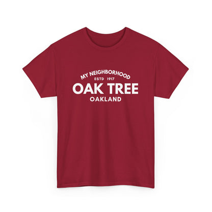 Oak Tree - Oakland - Unisex Cotton Tee