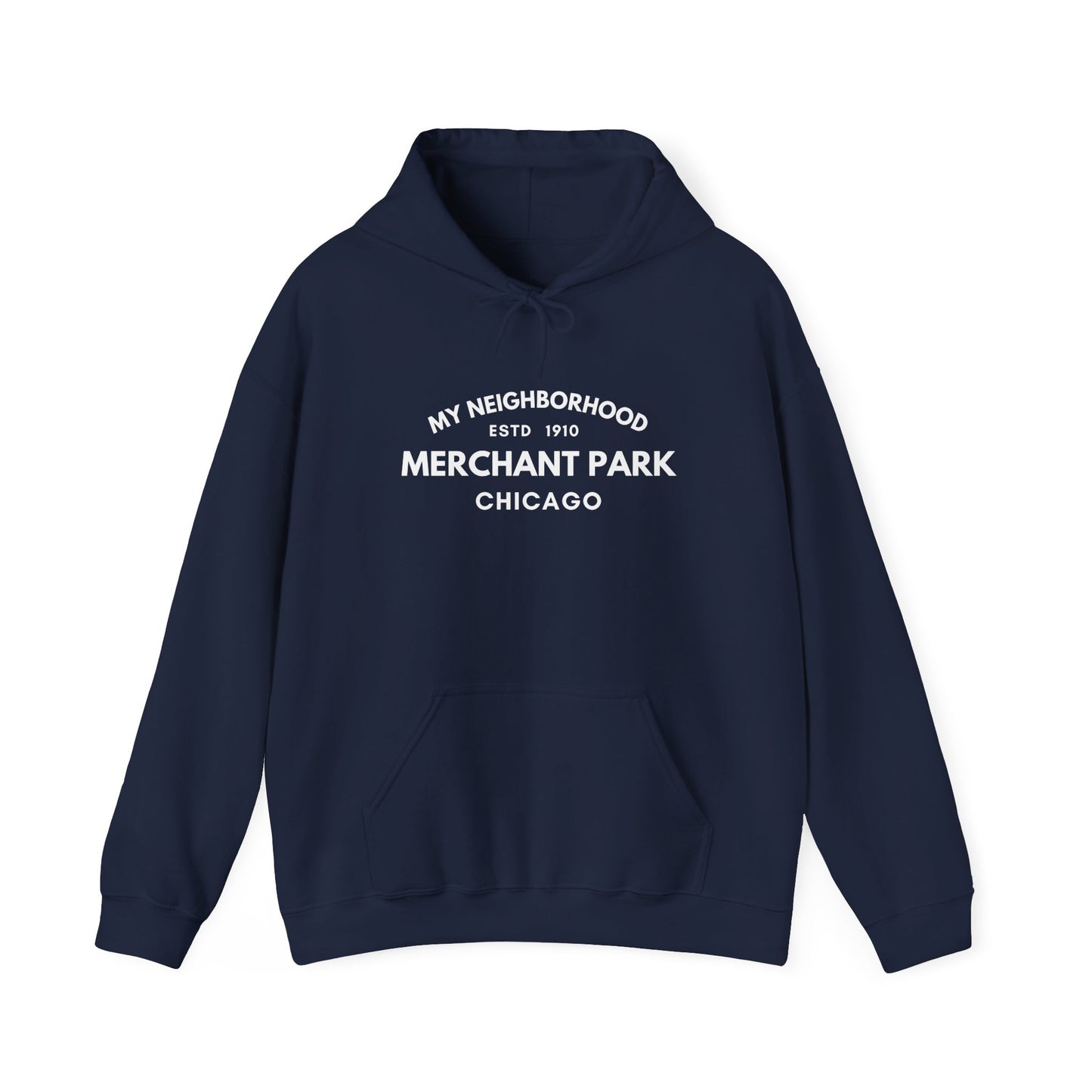 Merchant Park - Chicago - Unisex Heavy Blend Hooded Sweatshirt
