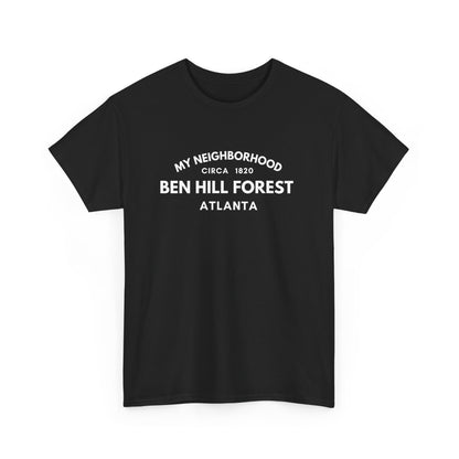 Ben Hill Forest - Atlanta - Unisex Cotton Tee