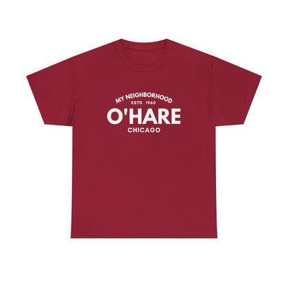 O'Hare - Chicago - Unisex Cotton Tee
