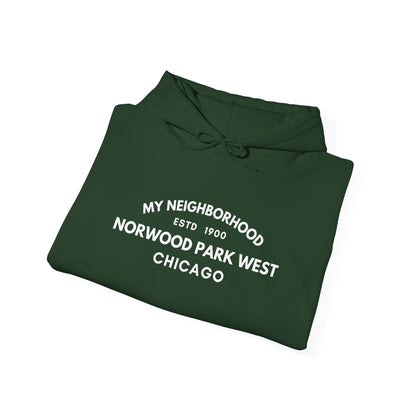 Norwood Park West - Chicago - Unisex Heavy Blend Hooded Sweatshirt