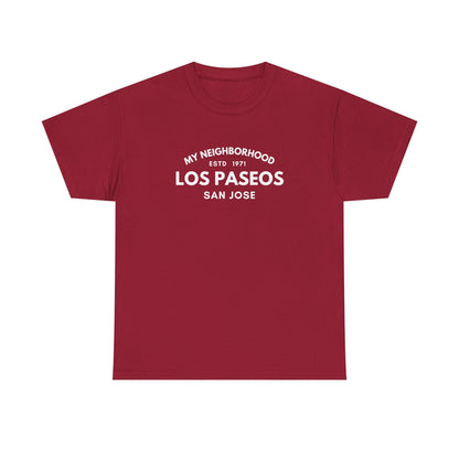Los Paseos - San Jose - Unisex Cotton Tee