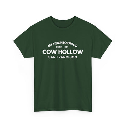 Cow Hollow - San Francisco - Unisex Cotton Tee