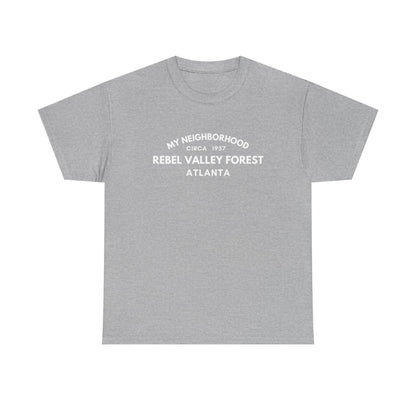 Rebel Valley Forest - Atlanta - Unisex Cotton Tee