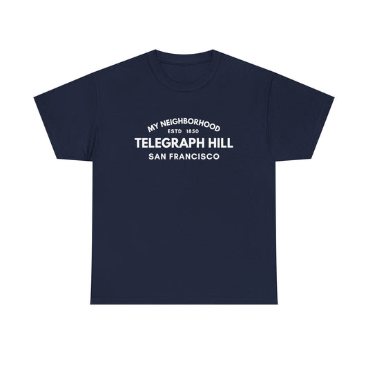 Telegraph Hill - San Francisco - Unisex Cotton Tee
