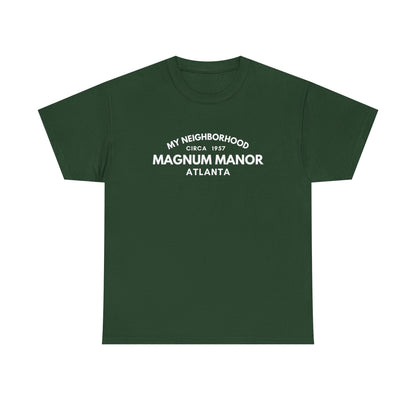 Magnum Manor - Atlanta - Unisex Cotton Tee