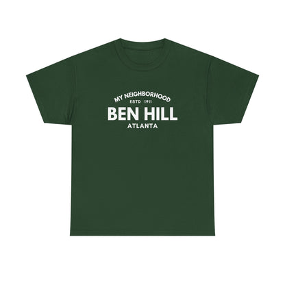 Ben Hill Atlanta - Unisex Cotton Tee