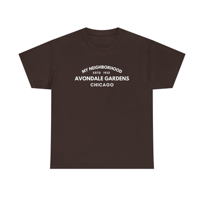 Avondale Gardens - Chicago - Unisex Cotton Tee
