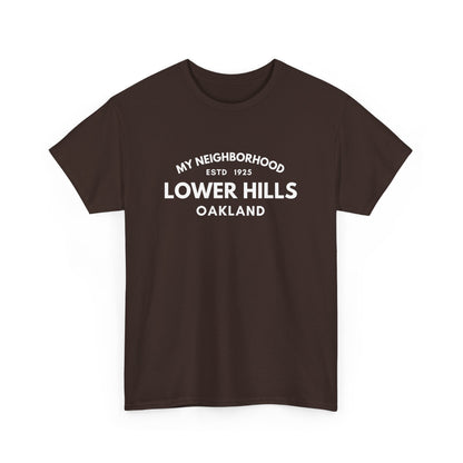 Lower Hills - Oakland - Unisex Cotton Tee