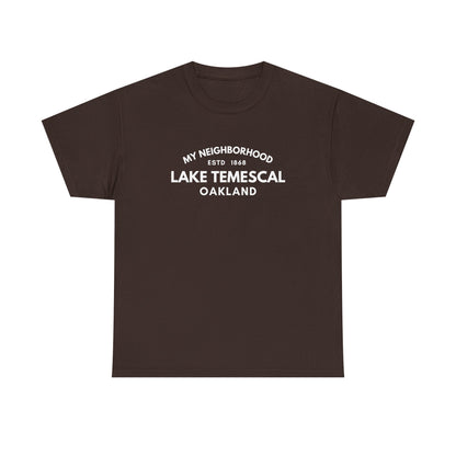 Lake Temescal - Oakland - Unisex Cotton Tee